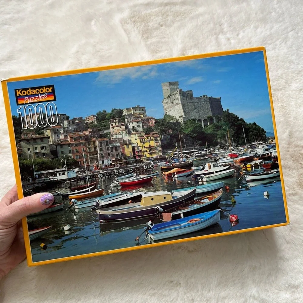 Kodak Kodacolor Y2K Vintage Lerici, Italy 1000 Piece Factory Sealed Puzzle